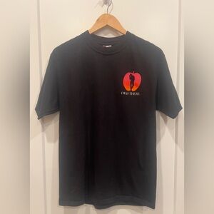 VTG Garth Brooks Live From Central Park 1997 Black Concert T-Shirt